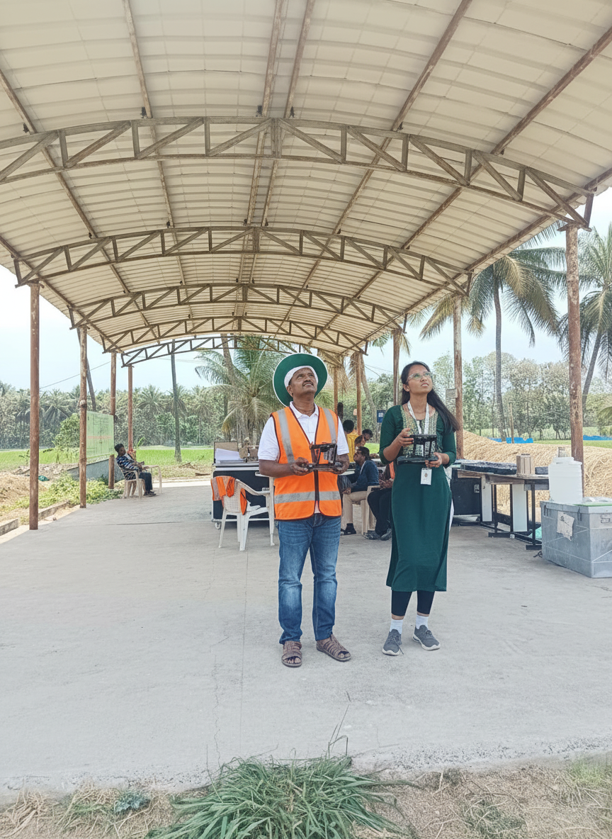 About image of universe agro services,in field working operations